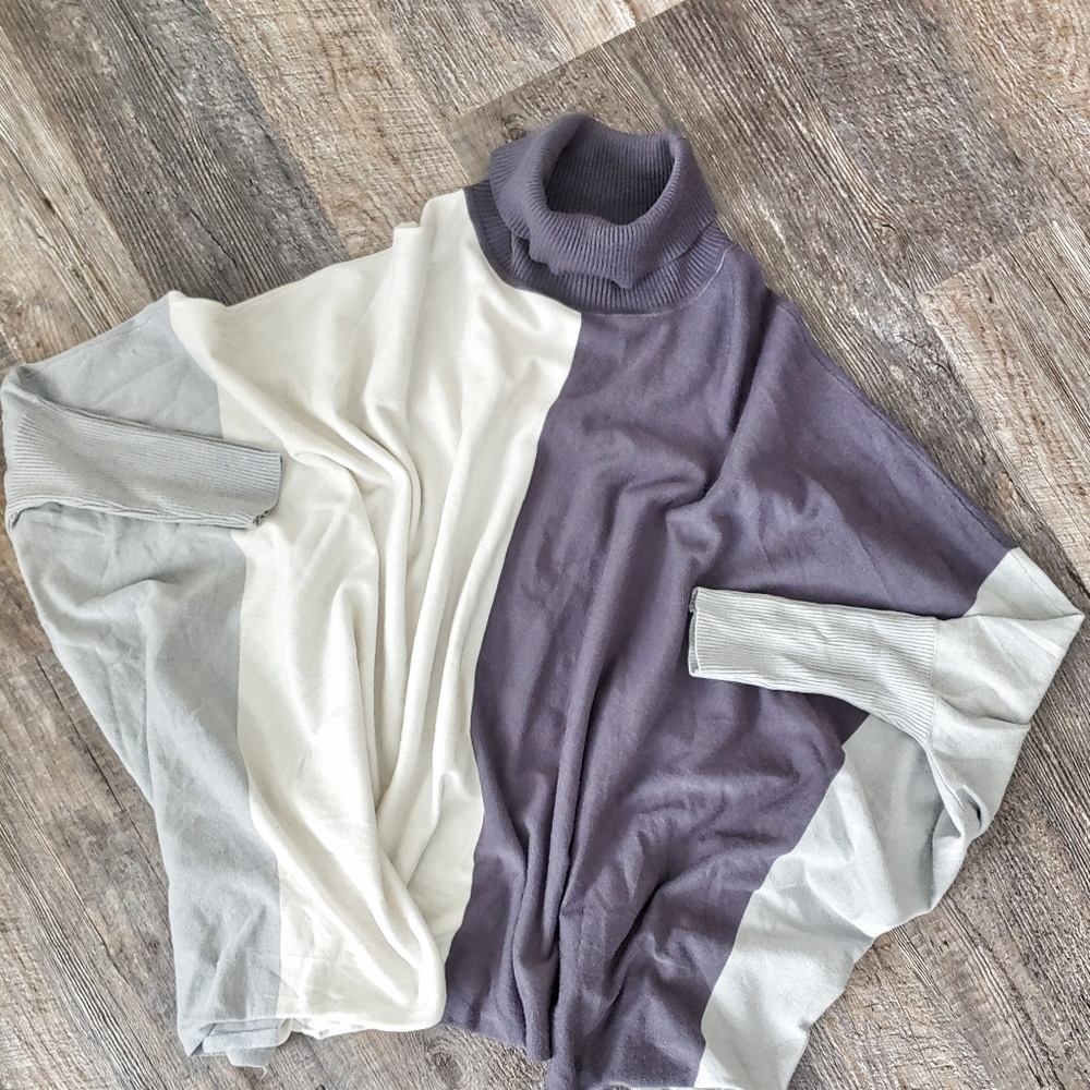 Alfani oversized drape sweater